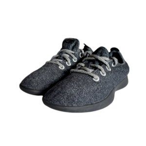 Allbirds WR Wool Runners Gray Lace-Up Athletic Running Sneakers Men's SZ 10